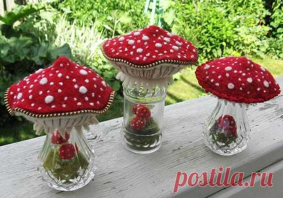 Игольницы грибочки