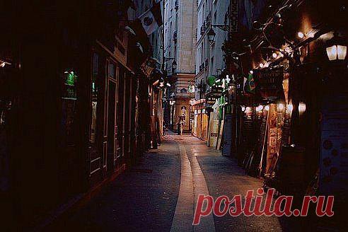 Улочки ночного Парижа