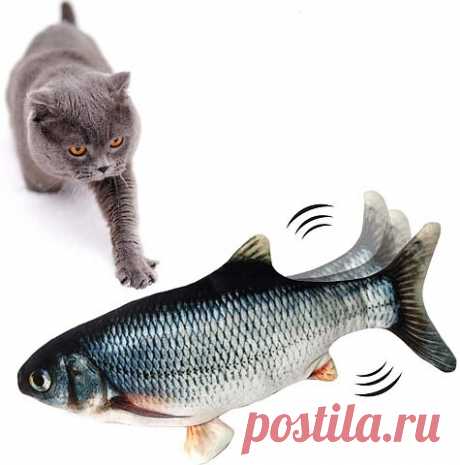 Эта игрушка не оставит равнодушным вашего питомца!
TINY TUNA – это первая в мире игрушка, которая движется сама по себе. При прикосновении она начинает двигаться и пинается, как настоящая рыба, и останавливается, когда её оставляют в покое.
- Безопасная и прочная в использовании.
- Зарядка с помощью USB-кабеля.
- Встроенный датчик движения.
- Реалистичный вид и имитация движений рыбы.