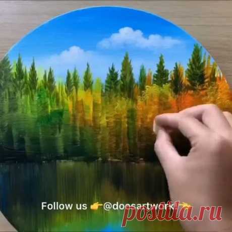 🖌 Чудесная работа мастера (см. видео)