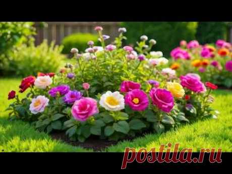 Easy and beautiful. лучших идей для оформления цветников