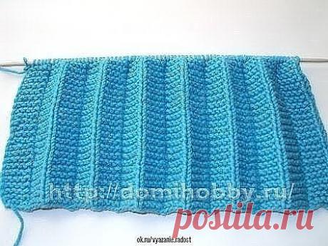 Вязание с эффектом &quot;плиссе&quot; и складок. 

Плиссировка давно признанный и популярный по сей день эффект полотна. Чаще всего плиссировку используют при вязании юбок, платьев или низа изделия, потому как данные узоры с образованием ровных складок гармошкой показывают свою красоту в свободном ниспадающем направлении.
 
Техника вязания плиссированных узоров очень проста, свободные или ложные складки формируются провязыванием вертикальных линий из лицевых и изнаночных петель, или...