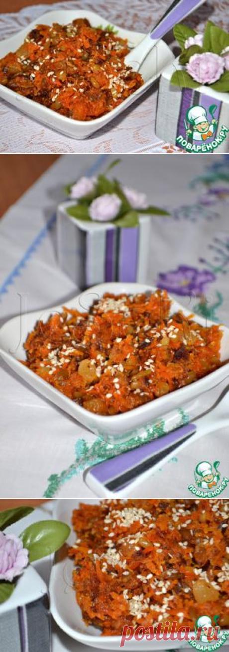 Халва из моркови с изюмом, орехами, семечками в мультиварке - кулинарный рецепт