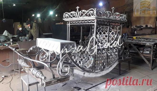 кованая карета - производственный процесс
