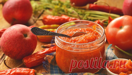 Обязательно приготовьте такую "Яблочную аджику" на зиму | Просто,но вкусно | Яндекс Дзен