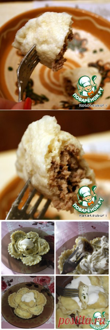 Вареники с мясом "Полтавские" - кулинарный рецепт