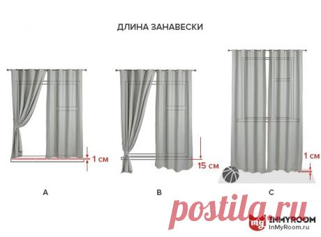 Определиться с длиной занавесок, учесть способы крепления штор, не забыть про припуски для подгиба – рассказываем, как легко и быстро рассчитать расход ткани для оформления окна