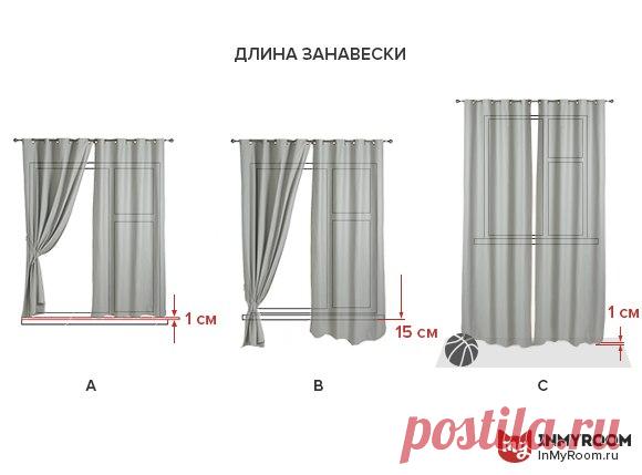 Определиться с длиной занавесок, учесть способы крепления штор, не забыть про припуски для подгиба – рассказываем, как легко и быстро рассчитать расход ткани для оформления окна