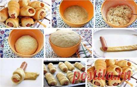 Сосиски в тесте - Простые рецепты Овкусе.ру