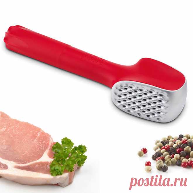 Молоток для отбивания мяса 4 в 1 Joseph Joseph flavouriser — купить по цене 1690 руб в Москве | фото, описание, отзывы, артикул IMR-387813 | Интернет-магазин INMYROOM