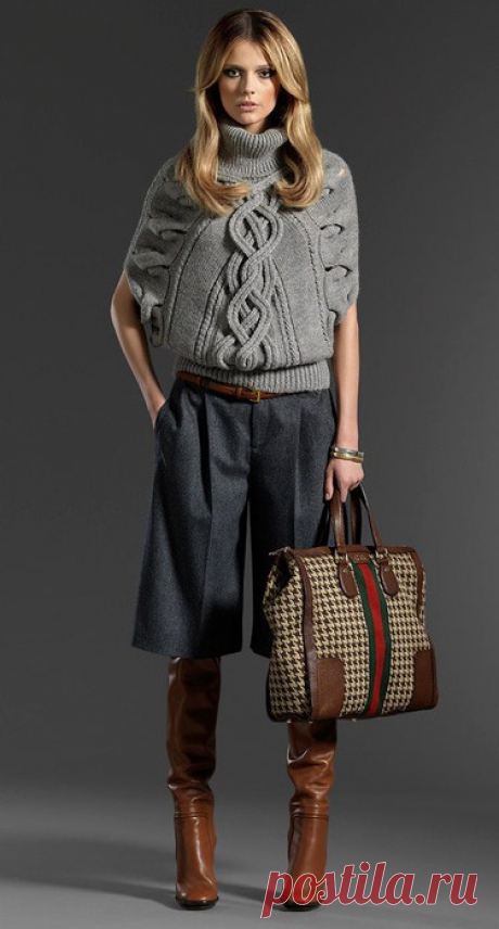 Свитер из осенней коллекции pre-fall от Gucci.