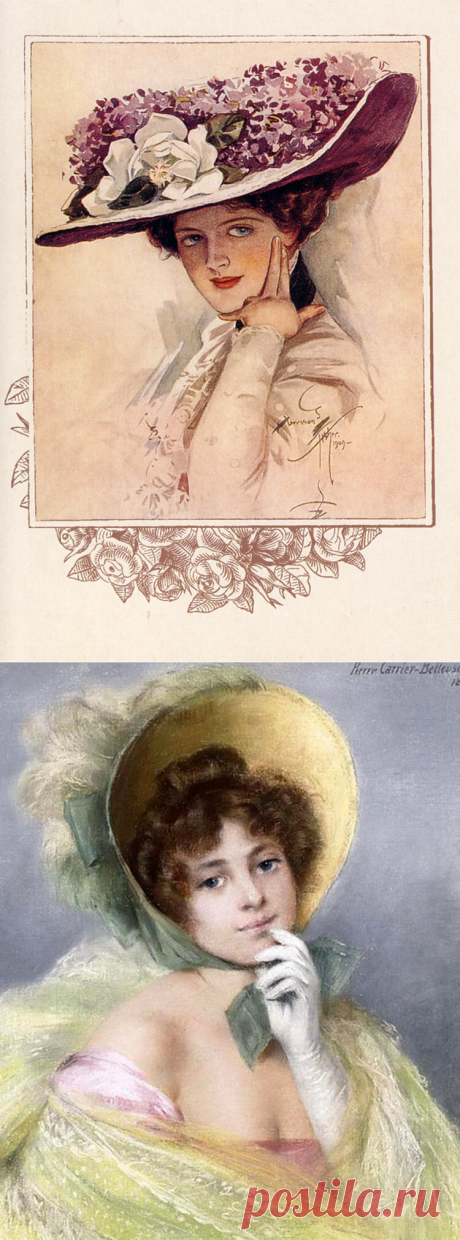ВСЁ ДЕЛО В ШЛЯПЕ: Женщины в картинах известных художников | Калейдоскоп новостей | Яндекс Дзен