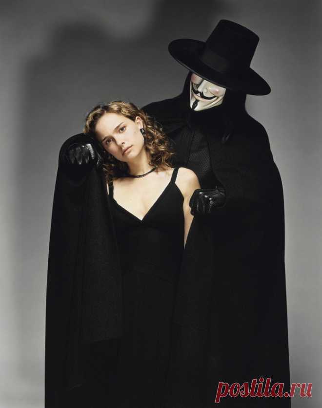 Натали Портман (Natalie Portman) в промо-фотосессии для фильма «V – значит вендетта» (V for Vendetta) (2005)