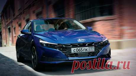 Седан Hyundai Elantra 2021 с российским ценником