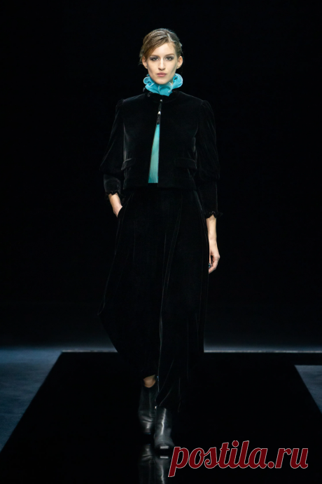 Джорджио Армани Показ коллекции прет-а-порте Осень 2021 | мода