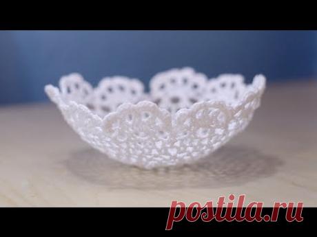 DIY Lace Bowl