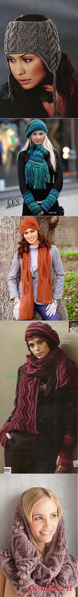 Нитка-клубок | Вязание модели и схемы | ШАРФЫ И ШАПОЧКИ