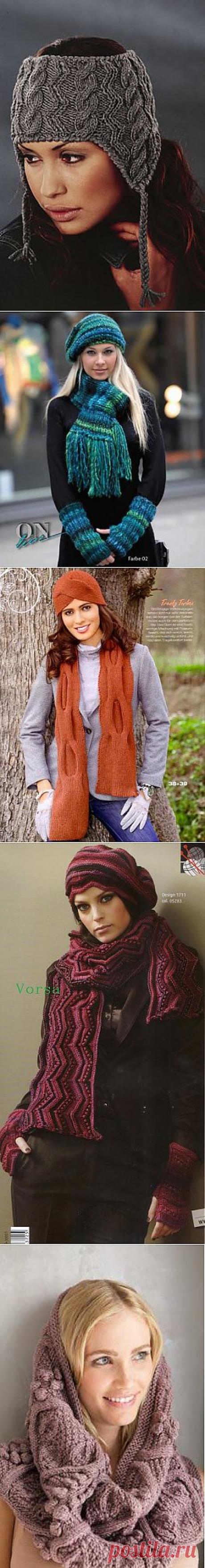 Нитка-клубок | Вязание модели и схемы | ШАРФЫ И ШАПОЧКИ