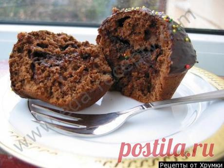 Кулинарный рецепт Шоколадные маффины с фото