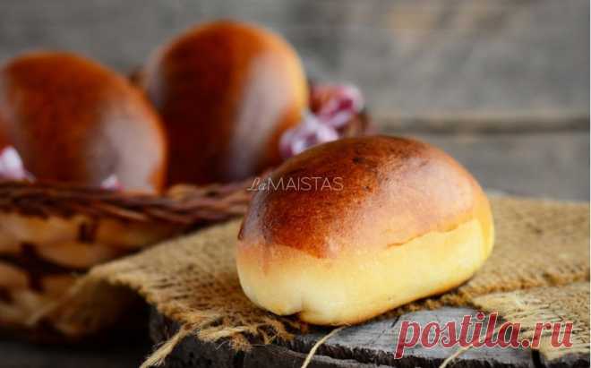 Idealiai nerealios mielinės bandelės iš šaldytuve kildintos tešlos - receptas | La Maistas