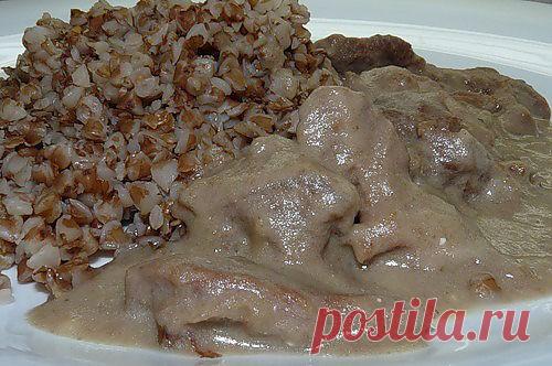 Бефстроганов из говядины в сметанном соусе - Готовим из мяса - Рецепты - Дети@Mail.Ru