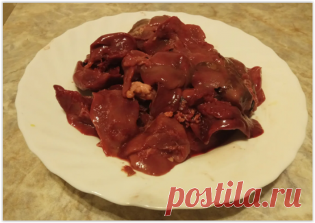 Недооценённые продукты - печень куриная. Делюсь очень вкусным рецептом!