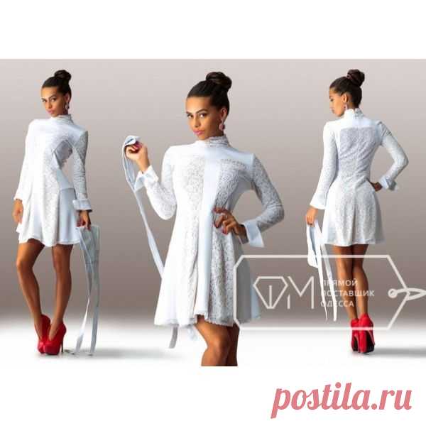 Платье Нежный гипюр.SML XL
Стрейч гипюр, дайвинг, пояс кожа
