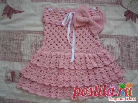 Платье &quot;СКАЗКА&quot; - Вяжем вместе он-лайн - Страна Мам