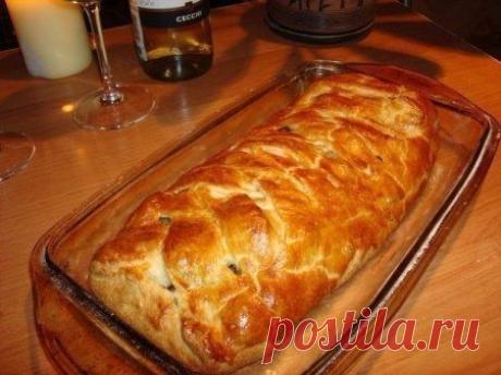 Быстрый мясной пирог с грибами &amp;raquo; Любимые рецепты