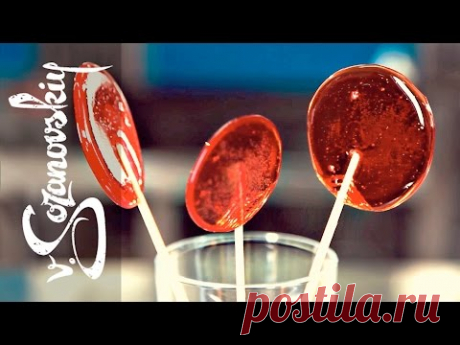 LolliPop: как cделать леденцы на палочке, видео рецепт