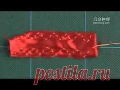 Kanzashi Video Tutorial в Pinterest