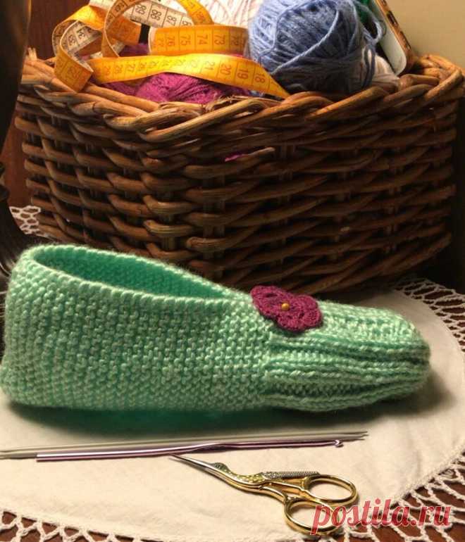 Simple. Fast. Women socks Проще простого  вяжем следки спицами всего за пару часиков.  Подробный видео МК