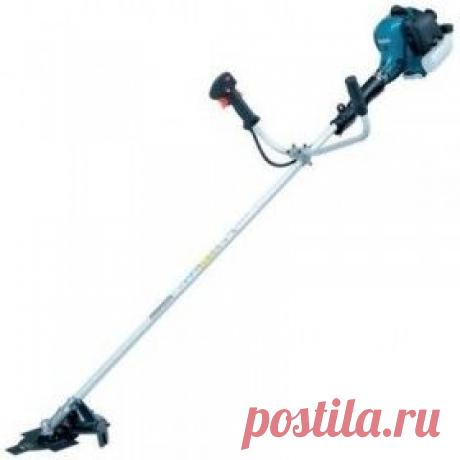 Купить Газонокосилка бензиновая Makita EM2600U 
/ Интернет-магазин &quot;Vseinet.ru&quot;
Бензокоса Makita EM2600U предназначена для использования на придомовых или приусадебных территориях для выкашивания травы, мелких кустарников. Укомплектована 2-х тактным двигателем мощностью 1.2 л.с. В качестве рабочего элемента можно установить катушку с леской или нож. Топливный бак увеличенного объема способствует продолжительной работе.