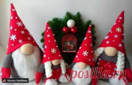 Скандинавские гномы ручной работы купить в Минске и Беларуси, цены на HandMade