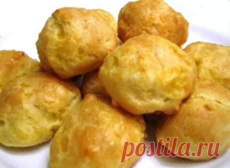 Сырные, заварные булочки