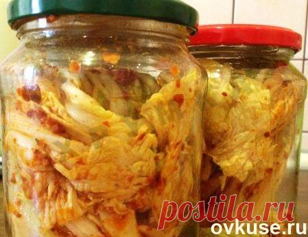 Капуста кимчи по-корейски - Простые рецепты Овкусе.ру