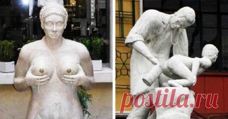 23 статуи, глядя на которые ты точно усомнишься в адекватности их творцов. - МирТесен