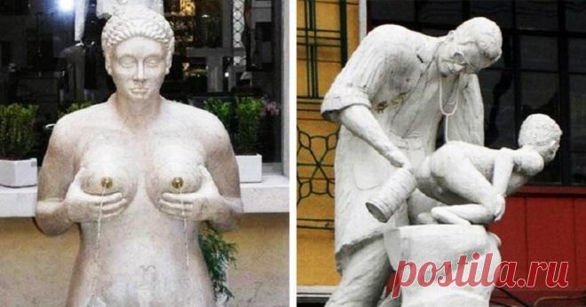 23 статуи, глядя на которые ты точно усомнишься в адекватности их творцов. - МирТесен