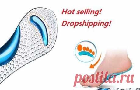 Интересные товары на AliExpress\силиконовые ортопедические стельки. Облегчают хождение на каблуках.