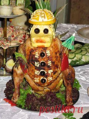 Курица «Тетушка Молли» - Второе блюдо - Каталог рецептов - Вкусные рецепты