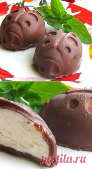 Сырки в шоколаде. Лакомство из детства своими руками.