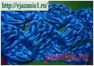 Узор крючком "Тюльпаны"  | О вязании