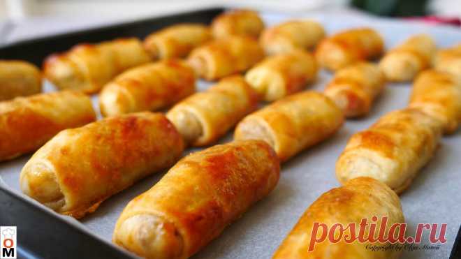Вкусней чем пирожки. Трубочки с мясом | Ольга Матвей | Готовить Просто | Яндекс Дзен