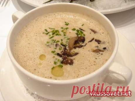 Грибной суп. Готовим в микроволновке