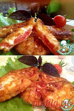 Помидоры, жареные в сырном кляре - кулинарный рецепт