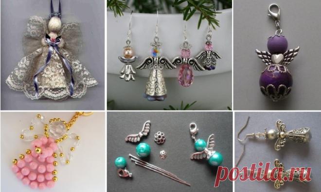 Рождественский ангелочек своими руками: мастер-класс