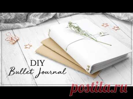 DIY Bullet Journal | Traveler's Notebook Style