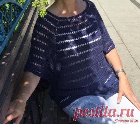 Летняя туника из бамбука - Вязание - Страна Мам