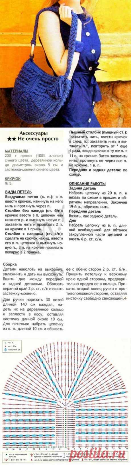 Сумочка &quot;Индиго&quot; | Искусница