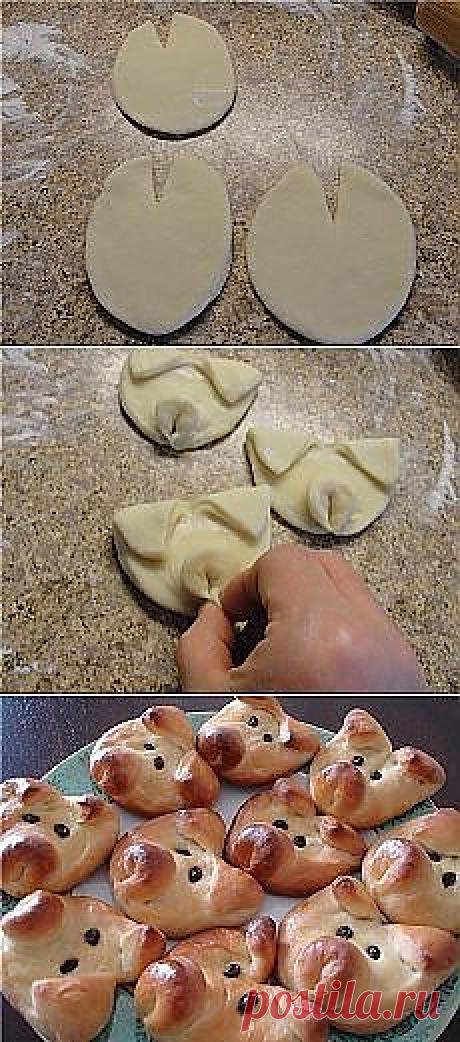 БУЛОЧКИ - ХРЮШКИ !!! | Food